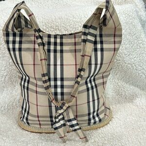Burberry Espadrille bucket bag